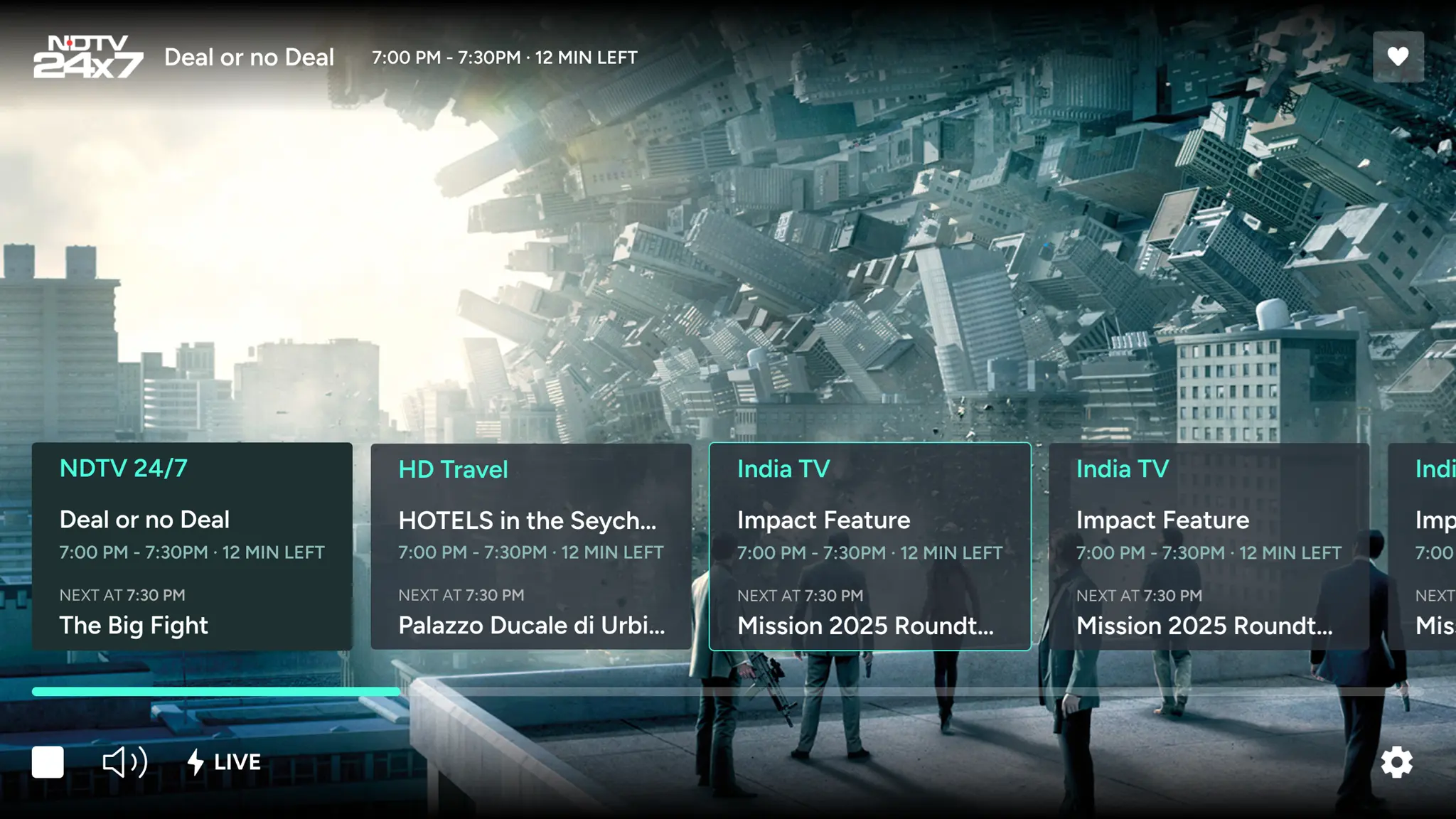 CAASTV App Video Player